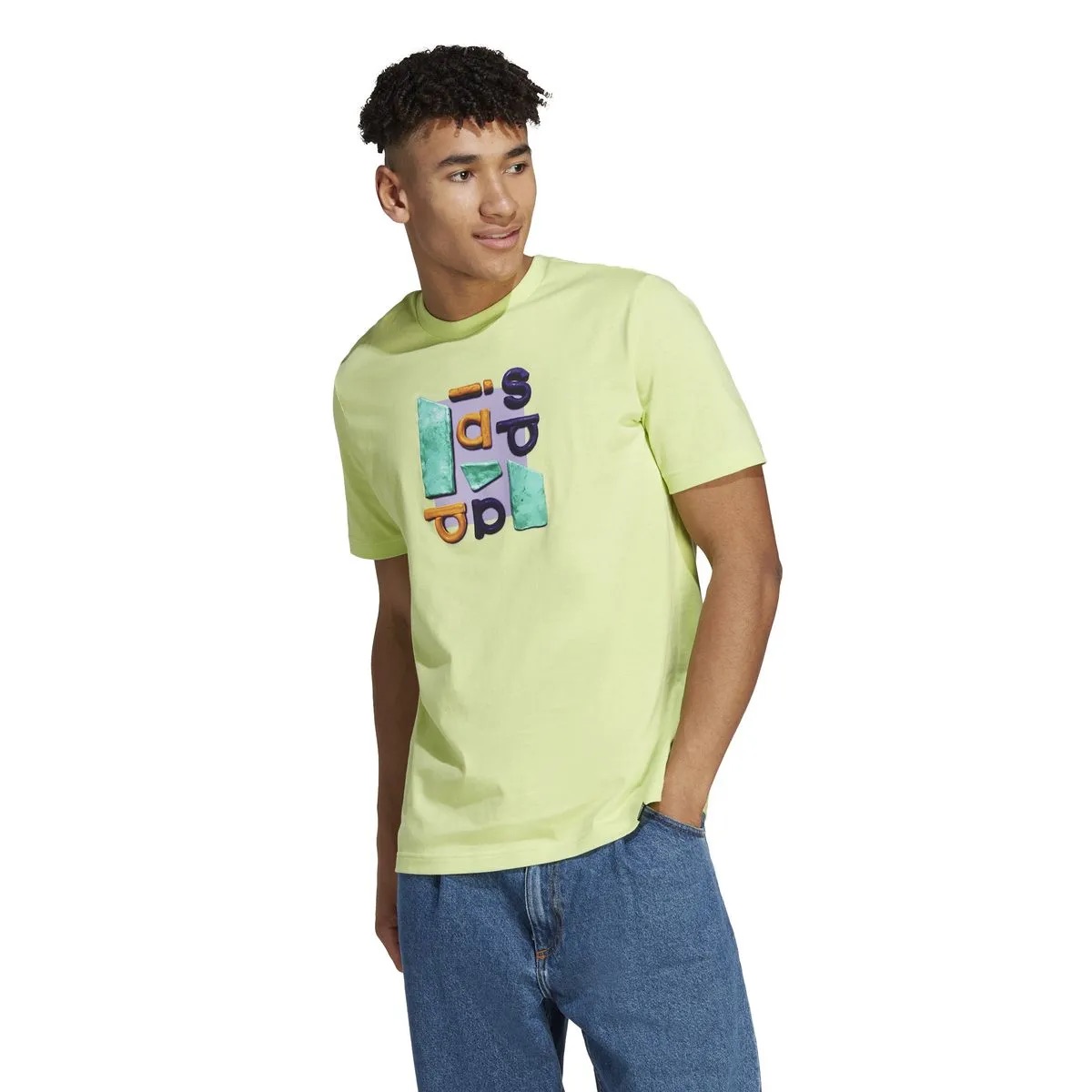 Чоловіча футболка adidas|Camiseta M PR 2TONE T IL5427 — фото 3