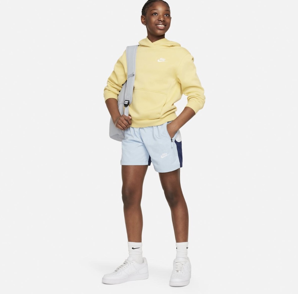Шорти дитячі NIKE K NSW AMPLIFY WOVEN FN9131-440, XL — фото 7