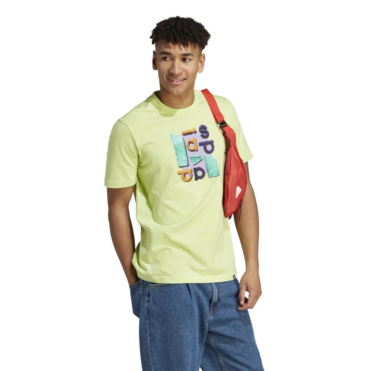 Чоловіча футболка adidas|Camiseta M PR 2TONE T IL5427 — фото 6