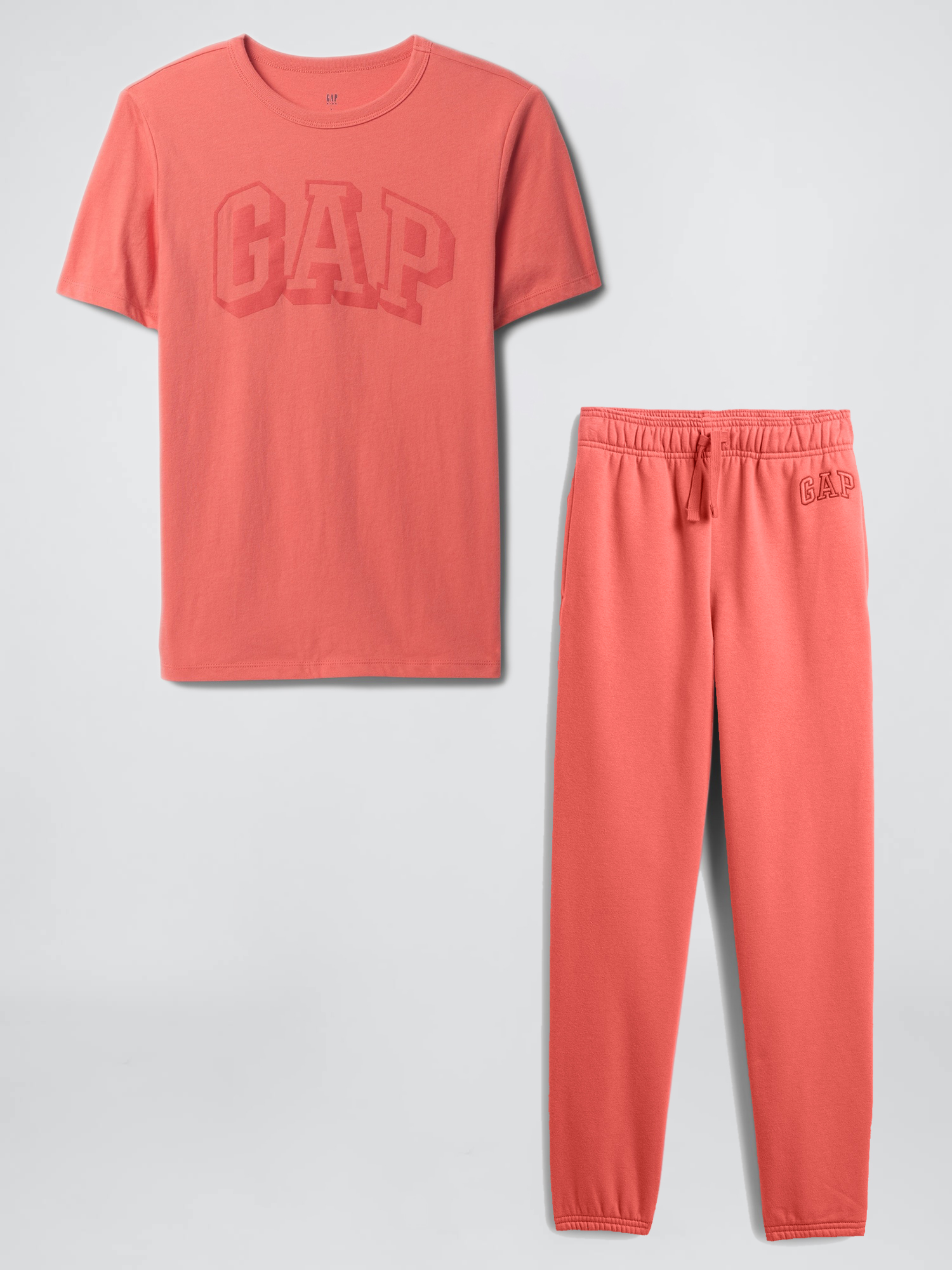 Дитячий комплект GAP футболка та джоггери на флісі 1159845971 — фото 1