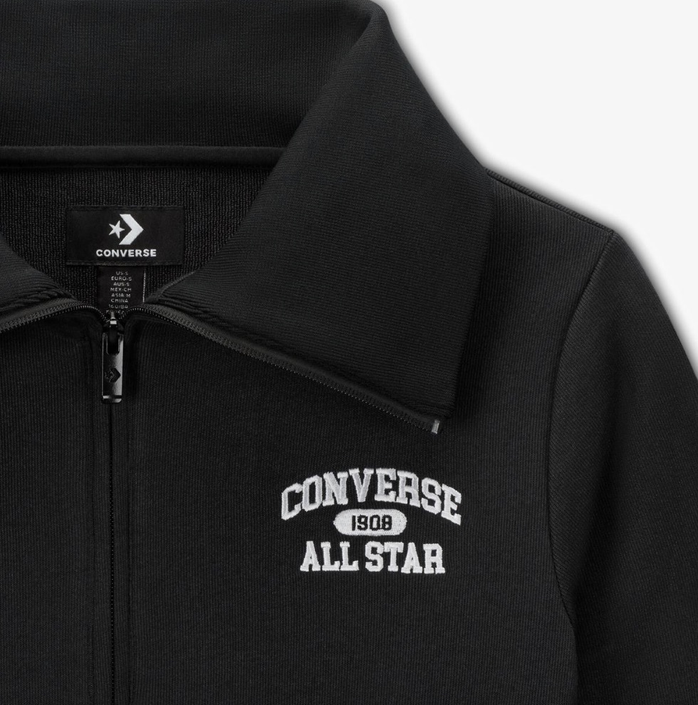 Толстовка жіноча Converse WOMENS KNIT JACKET 10026778-001, L — фото 4