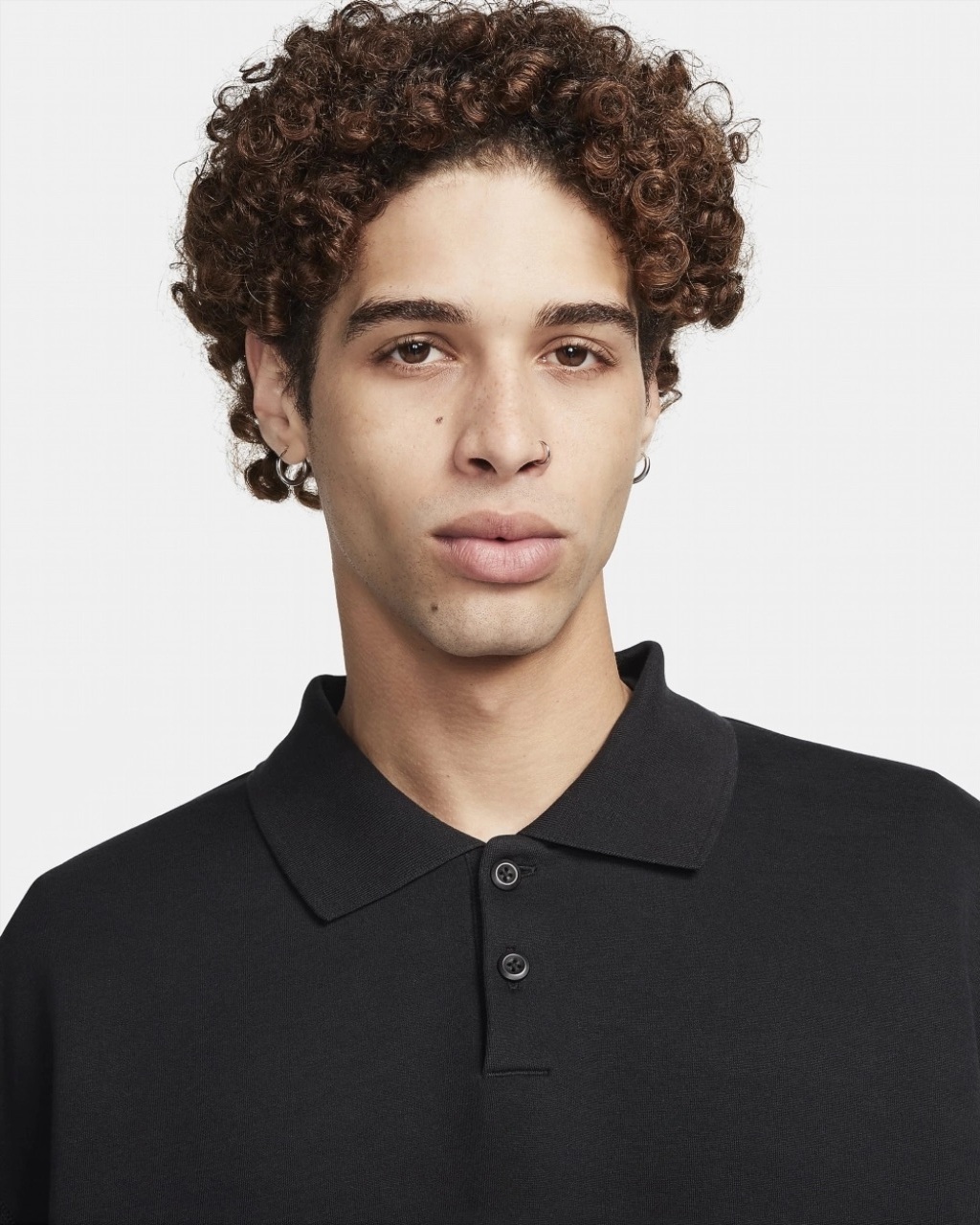 Кофта чоловіча Nike Polo Tech Fleece Reimagined Black FN3401-010, 2XL — фото 4