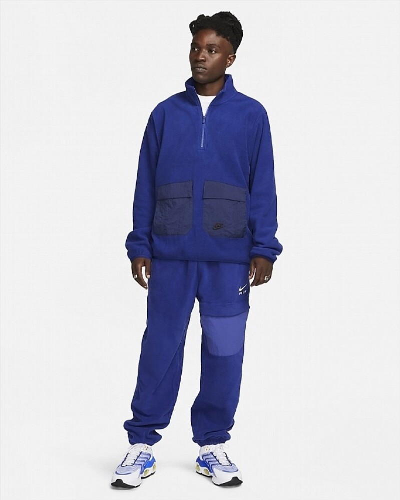 Кофта чоловіча Nike Sportswear Blue FD1181-455, L — фото 6