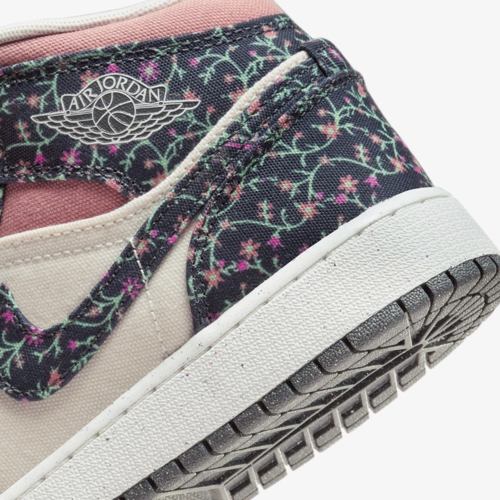 Кросівки дитячі AIR JORDAN 1 MID SE (GS) FJ3451-001, 36.5 — фото 9