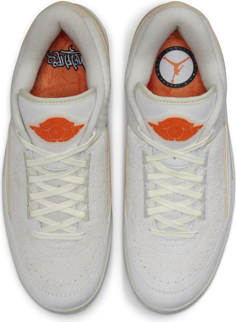Кросівки чоловічі Air Jordan X Shelflife Air 2 Retro Low Sp White DV7128-110, 38 — фото 5