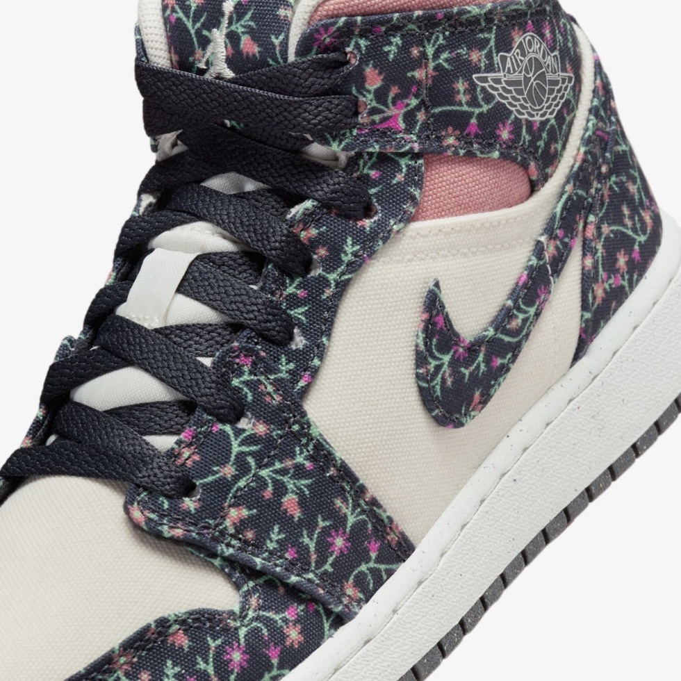 Кросівки дитячі AIR JORDAN 1 MID SE (GS) FJ3451-001, 36.5 — фото 8