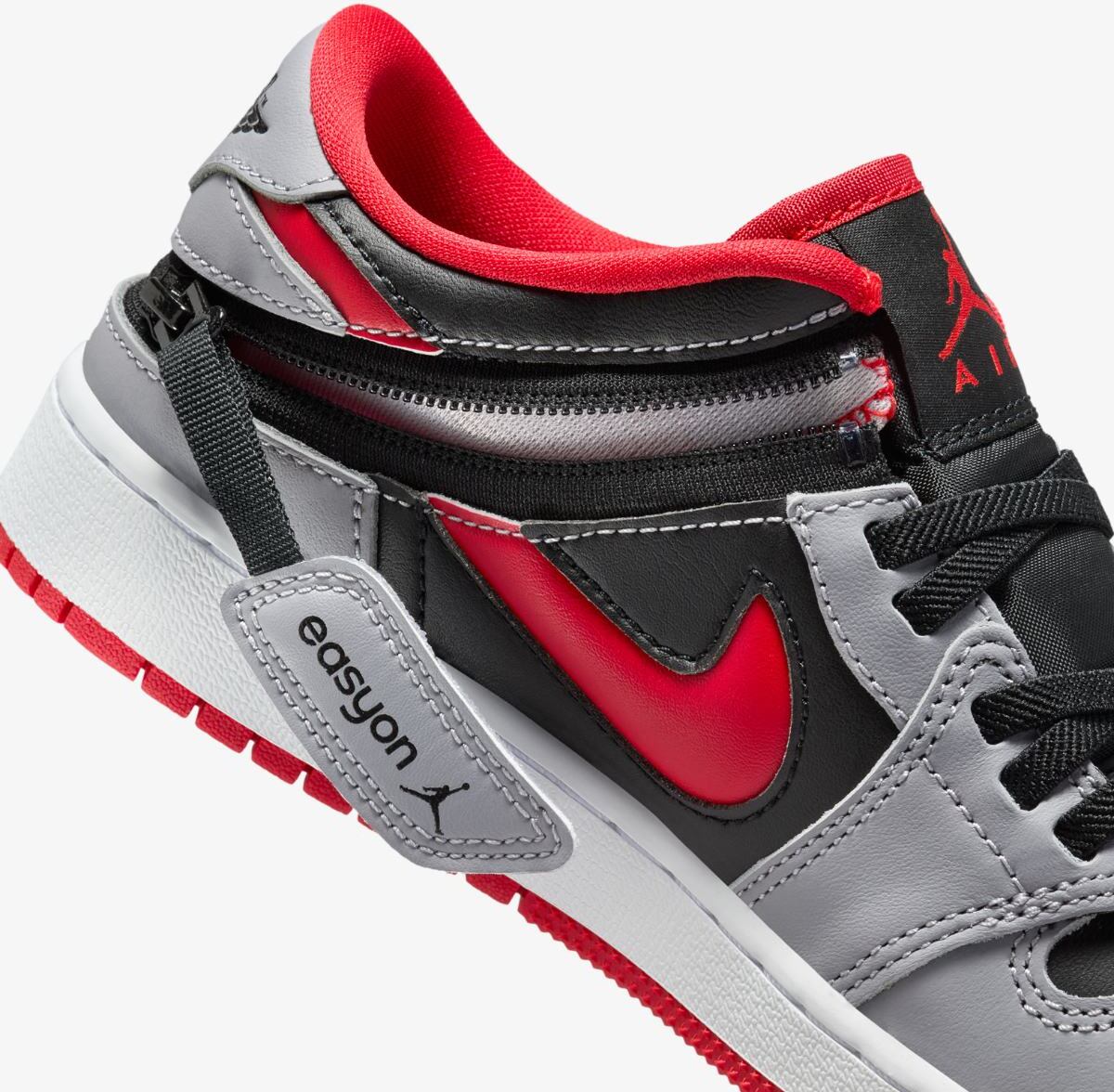 Підліткові кросівки AIR JORDAN 1 LOW FLYEASE (GS) DN4639-060, 37.5 — фото 6