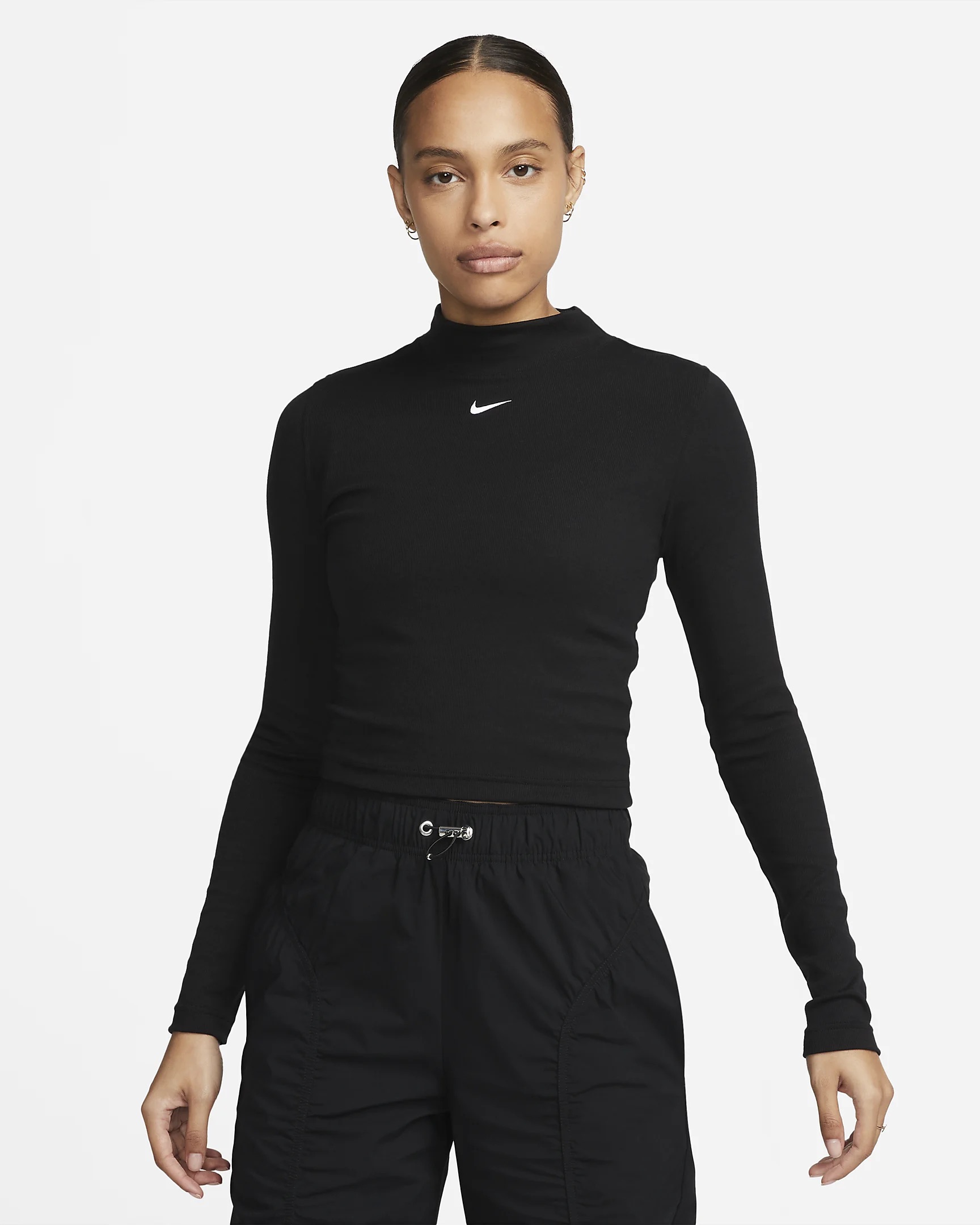 Жіноча кофта Nike Sportswear Essential Black Dv7880-010 — фото 1