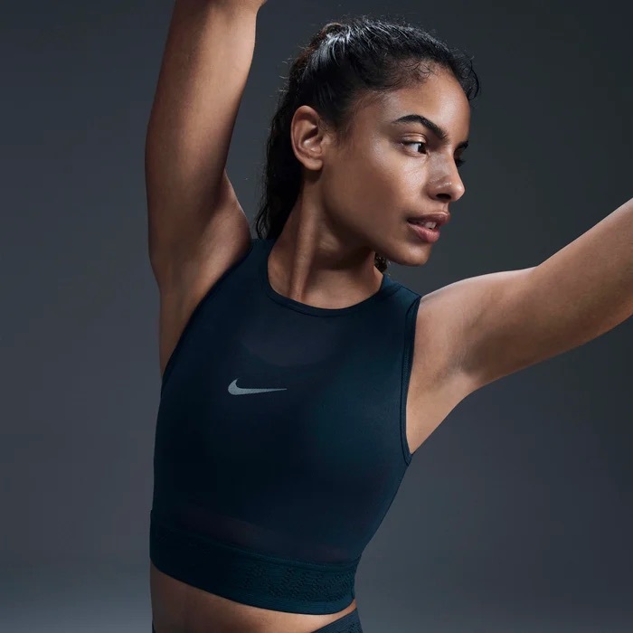 Топ жіночий Nike Pro Mesh Tank Top FN7387-478, M — фото 2