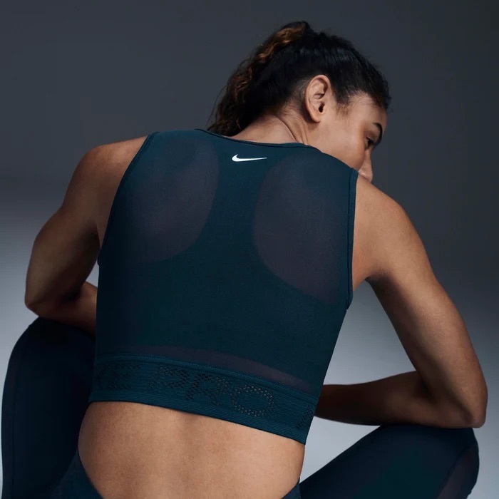 Топ жіночий Nike Pro Mesh Tank Top FN7387-478, M — фото 4