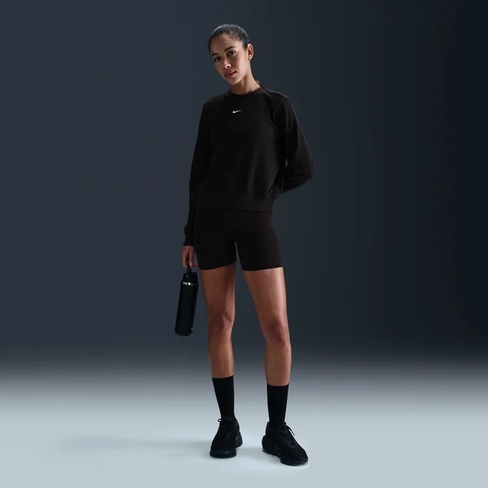 Толстовка жіноча NIKE W NK ONE Dri-FITCREW HBR TT IB1450-010, XS — фото 5