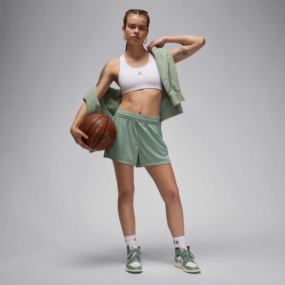 Шорти жіночі JORDAN W SPT MESH SHORT SLD FN5162-304, L — фото 7