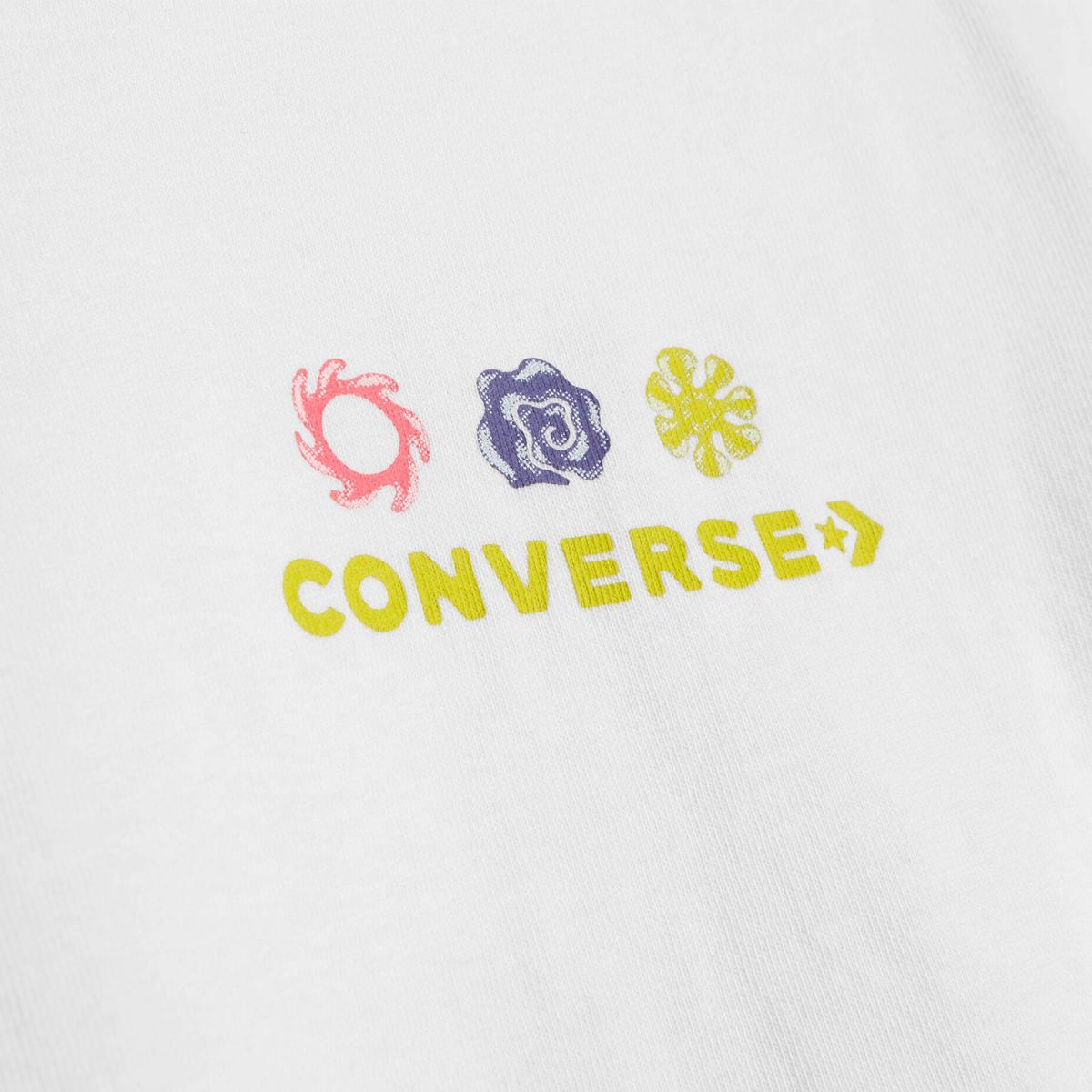 Футболка жіноча CONVERSE SEA GRAPHIC TEE 10027759-102, M — фото 4