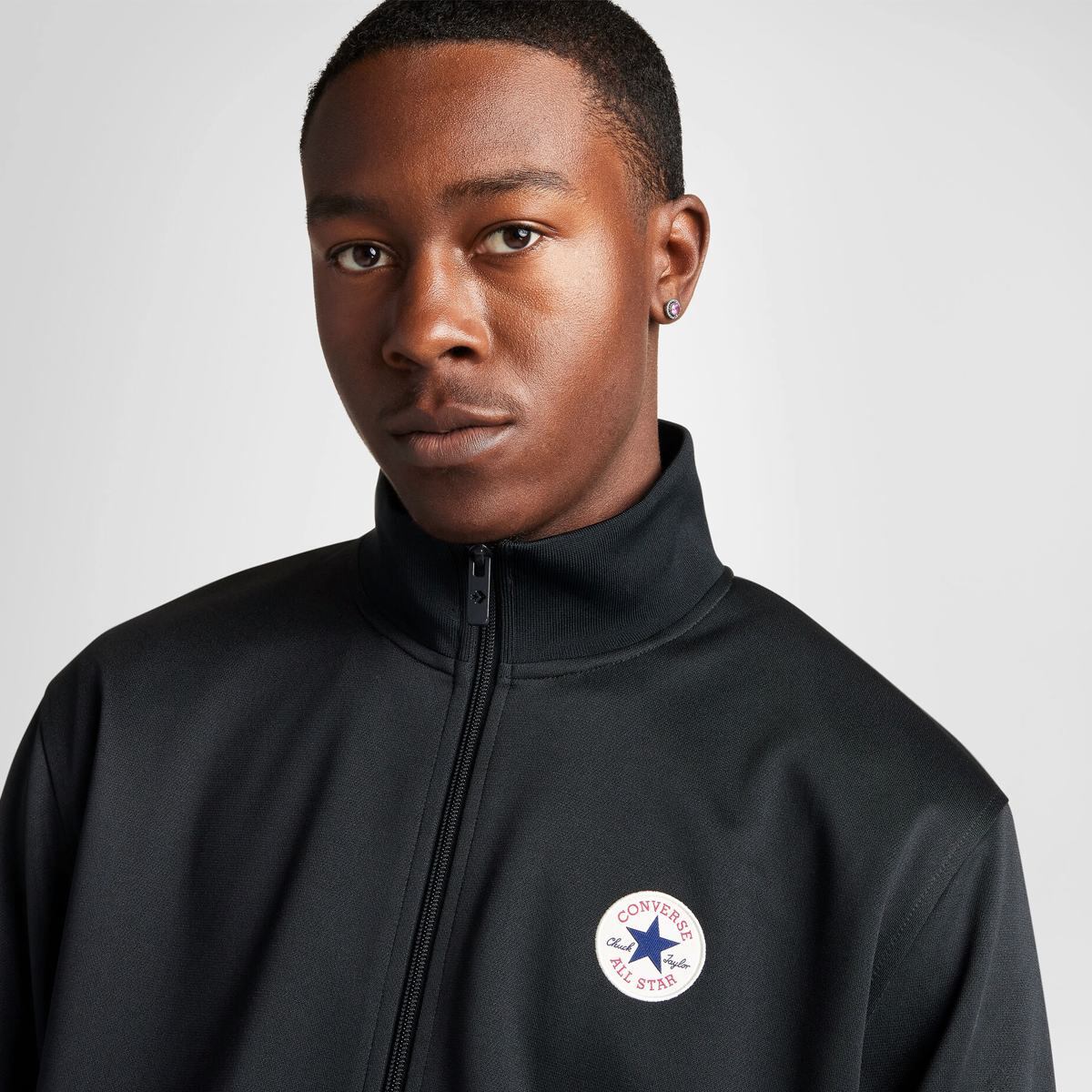 Кофта чоловіча CONVERSE RETRO CHUCK CORE TRACK JACKET 10027999-001, S — фото 5