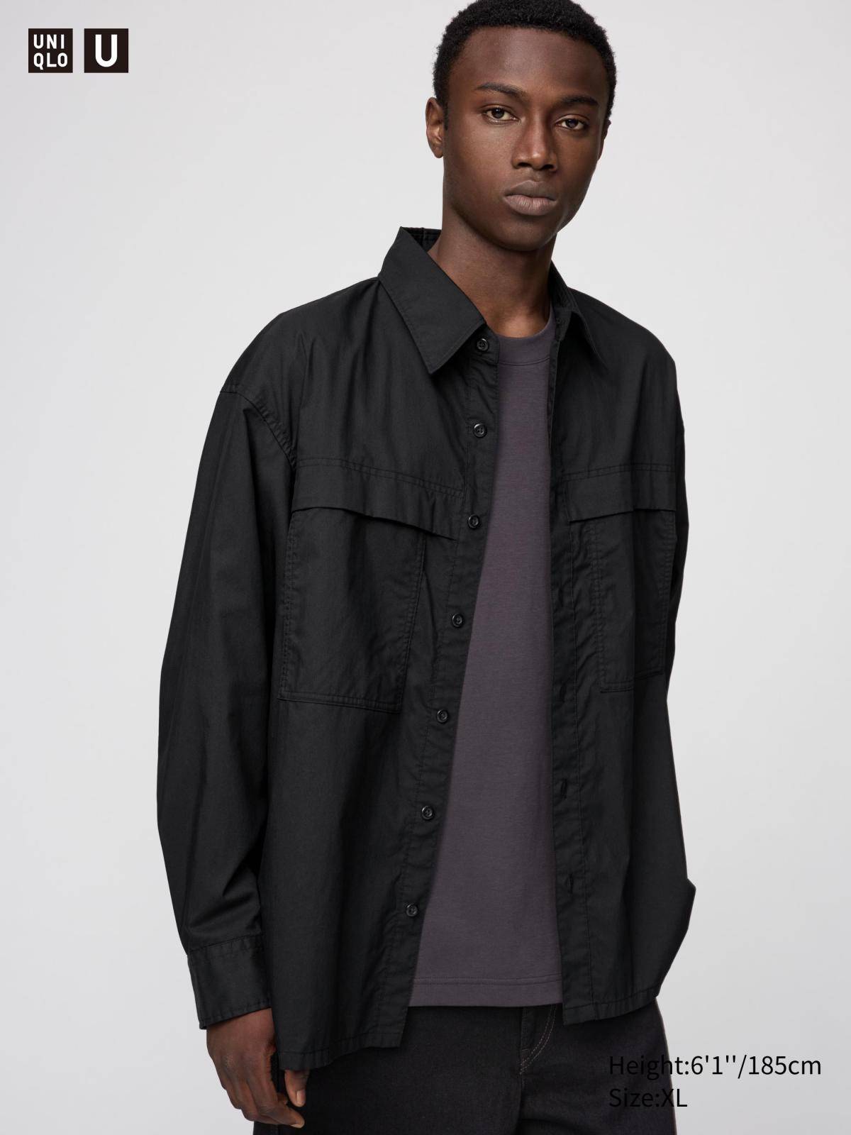 Легка куртка-сорочка Uniqlo на гудзиках 1159851131 — фото 1