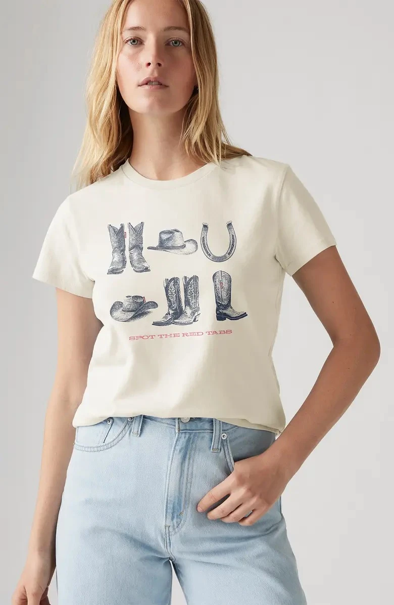 Жіноча футболка Levi's з принтом 1159852529 — фото 1