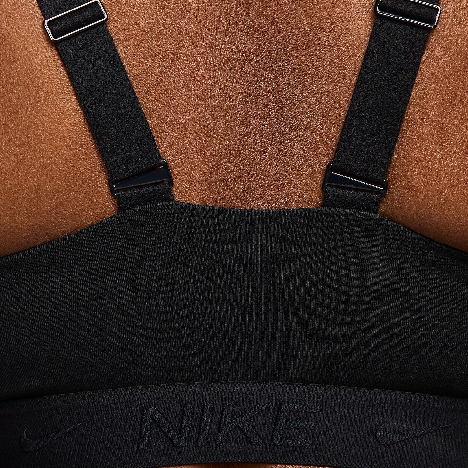 Топ жіночий NIKE W NK Dri-FIT INDY MED SPT BRA FD1065-010, L — фото 6