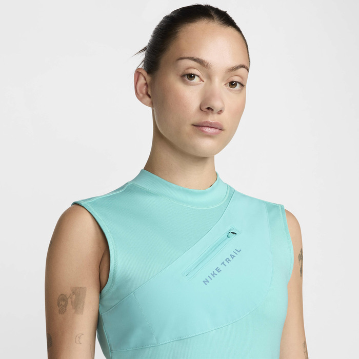 Майка жіноча NIKE W TRAIL Dri-FIT STORAGE TANK FV6384-300, L — фото 4