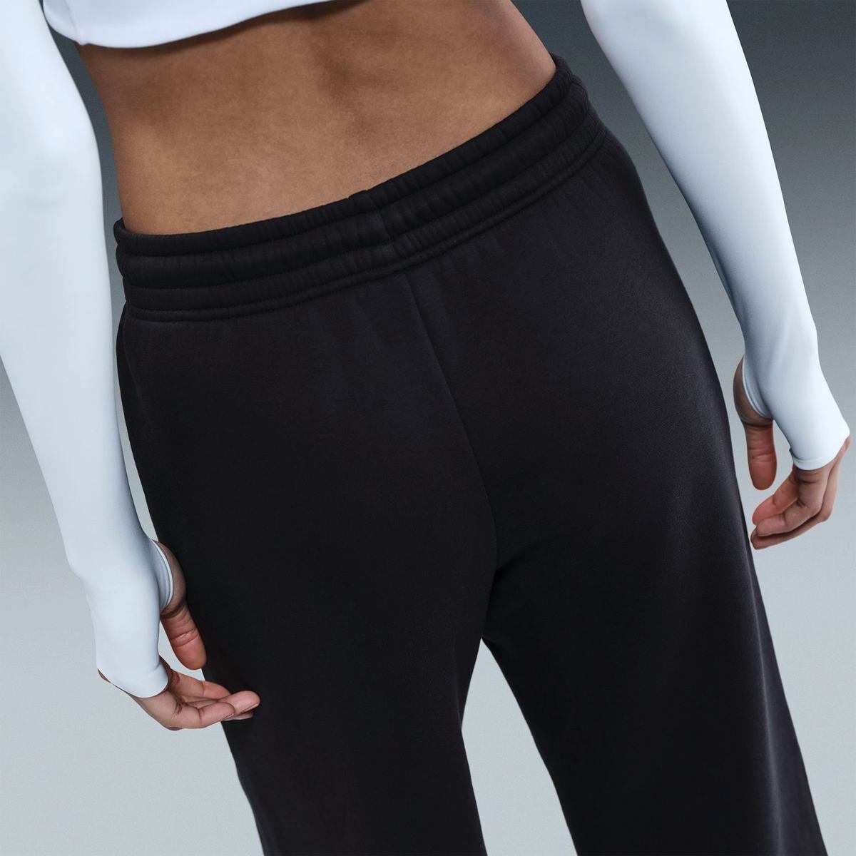 Штани жіночі NIKE W NSW PHNX FLC HR PANT WIDE 2 IH1011-010, L — фото 5