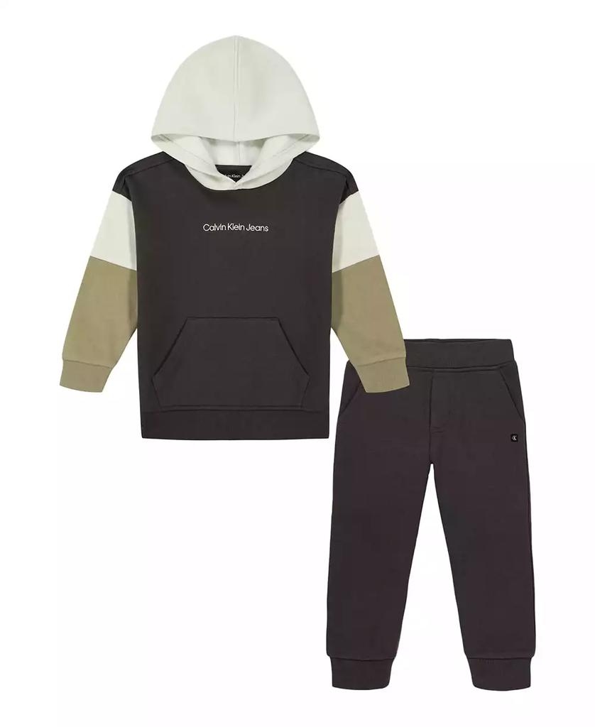 Дитячий костюм на флісі Calvin Klein худі та джогери 1159853389 — фото 1