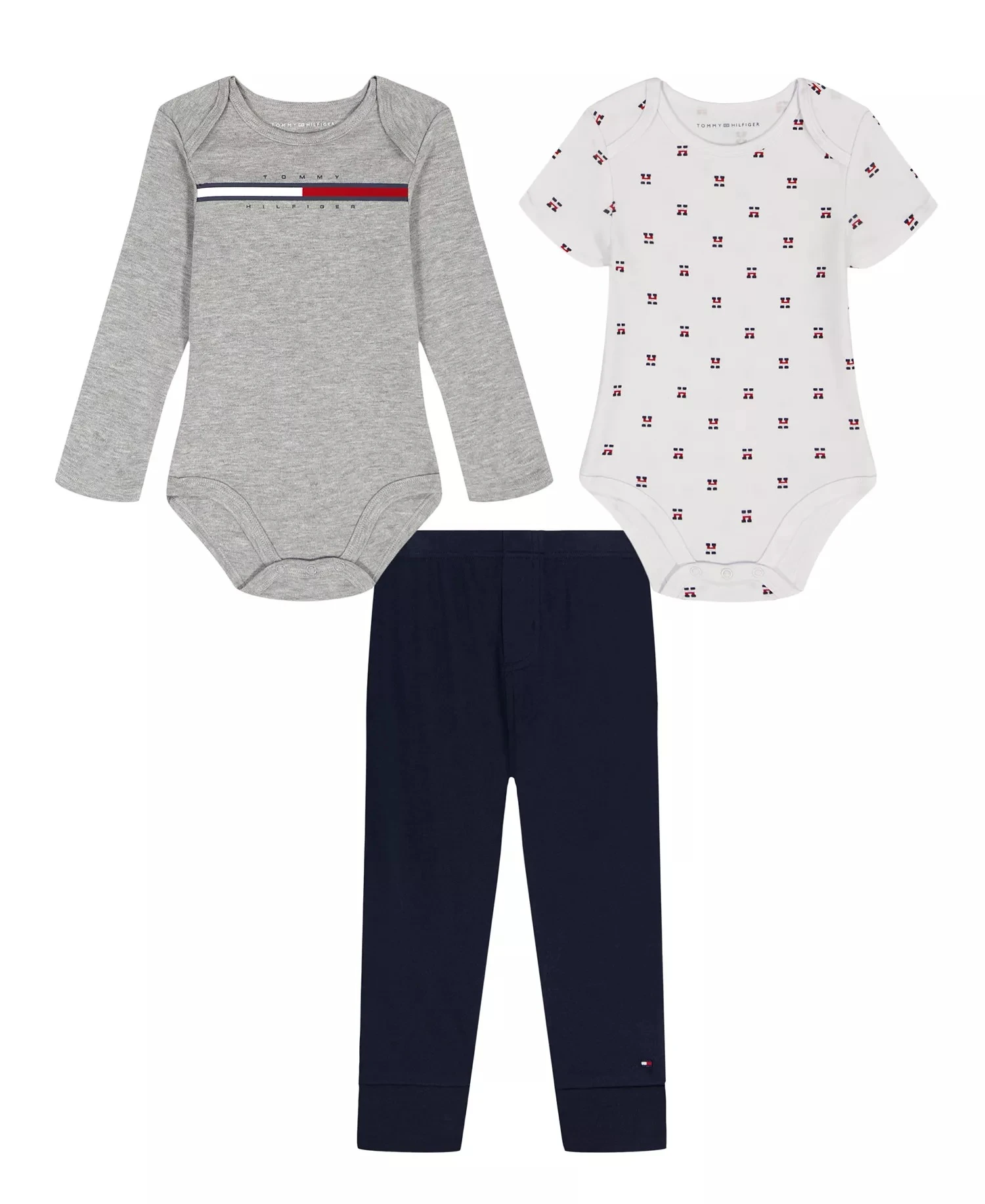 Дитячий комплект Tommy Hilfiger два боді та штани 1159853511 — фото 1