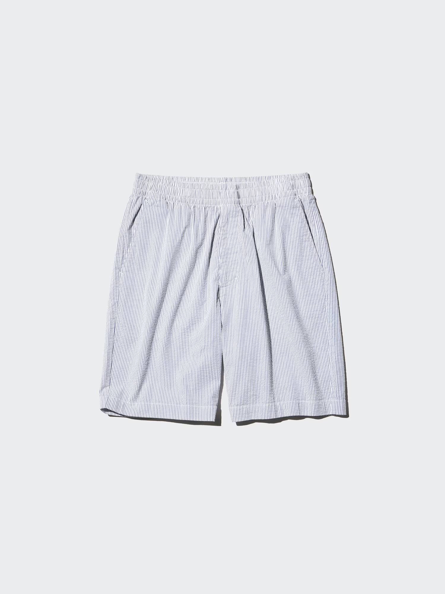 Легкі шорти UNIQLO DRY Stretch в смужку 1159854616 — фото 1