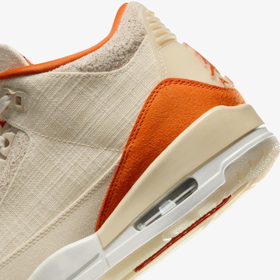 Кросівки жіночі NIKE WMNS AIR JORDAN 3 RETRO T IH7694-200 — фото 5