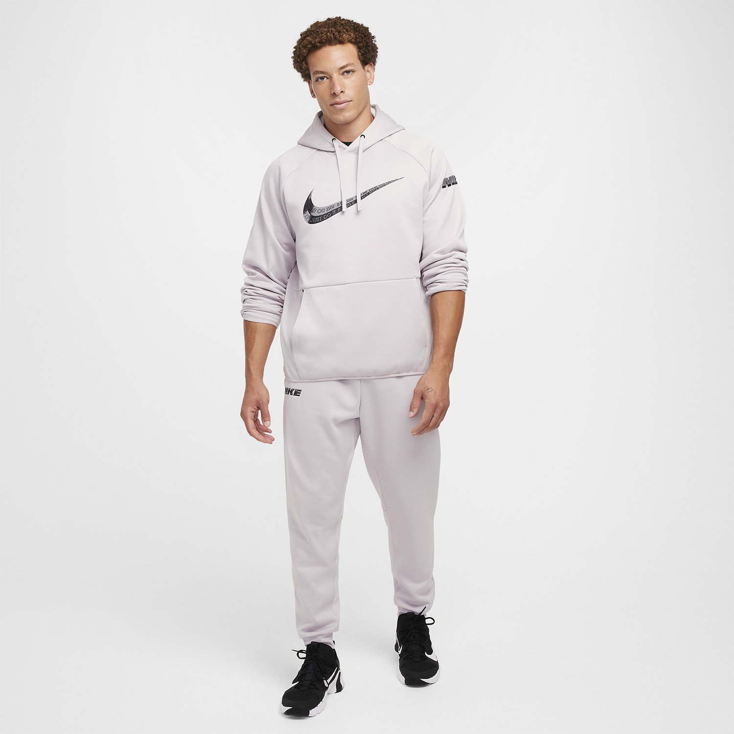 Штани чоловічі NIKE M THERMA-FIT GFX PANT TAPERED FZ1062-019, 2XL — фото 7