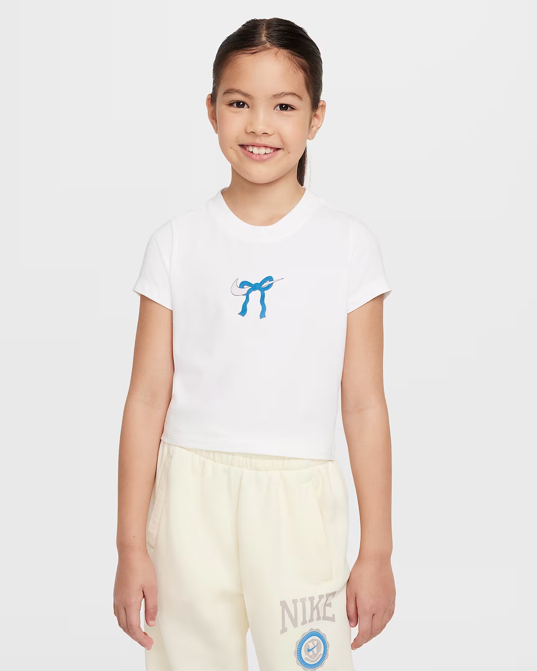 Дитяча футболка NIKE G NSW TEE BOW HQ2344-100, L — фото 2