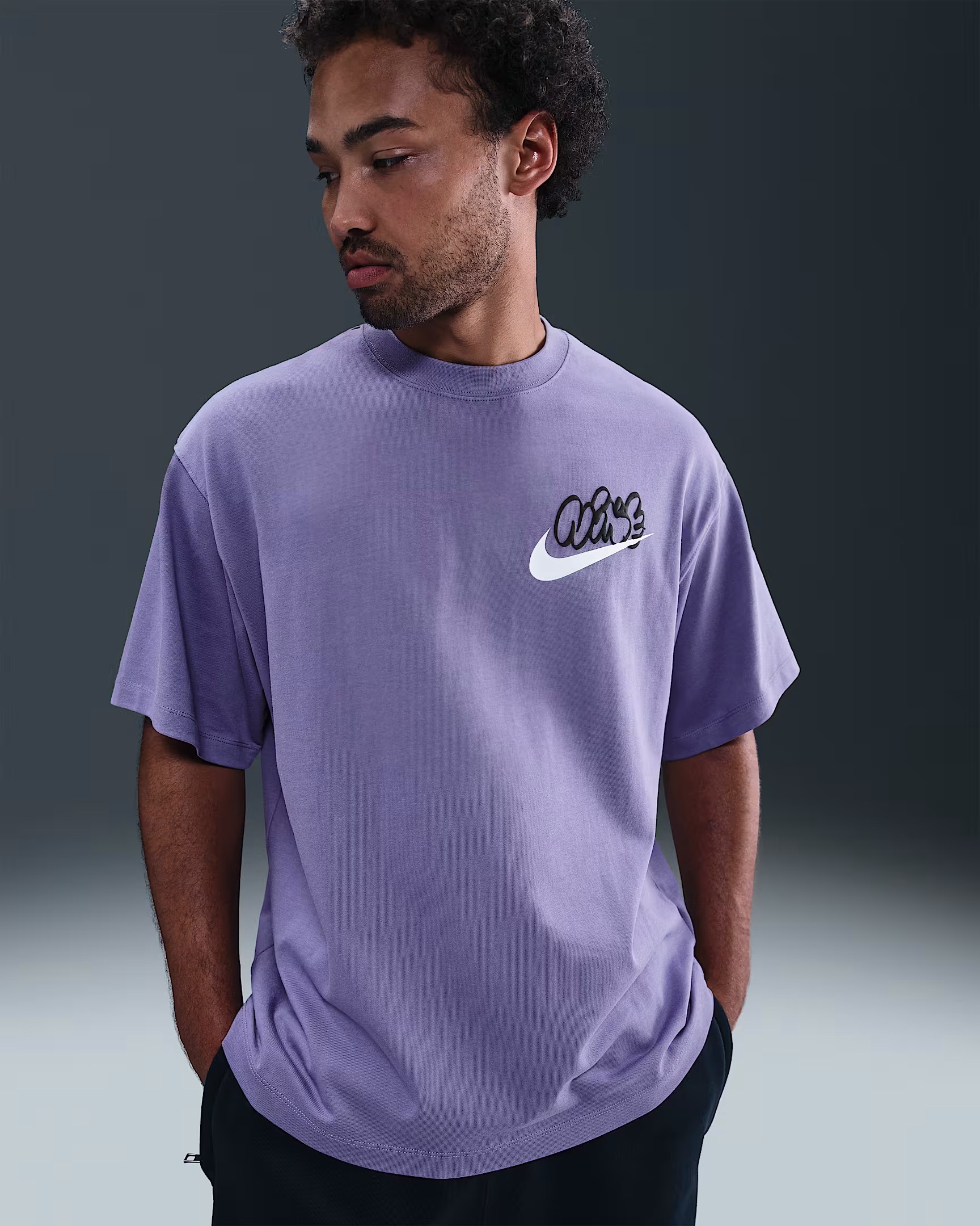 Футболка чоловіча Nike Solo Violet — фото 2