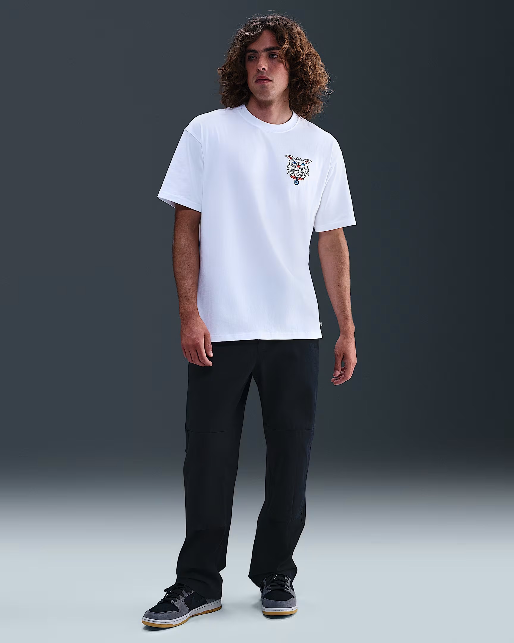 Чоловіча футболка Nike SB Max90 Skate HV2188-100, M — фото 5