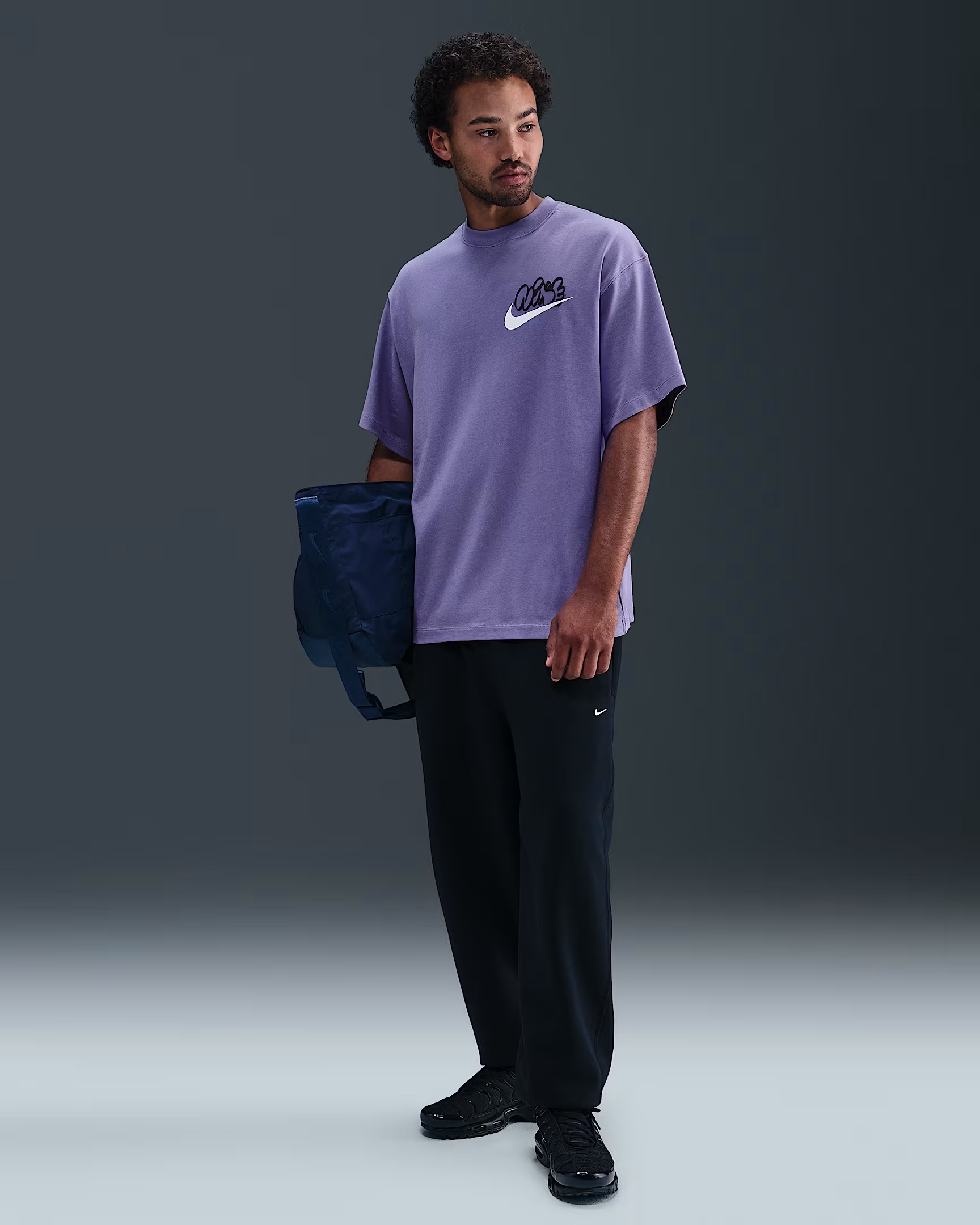 Футболка чоловіча Nike Solo Violet — фото 5