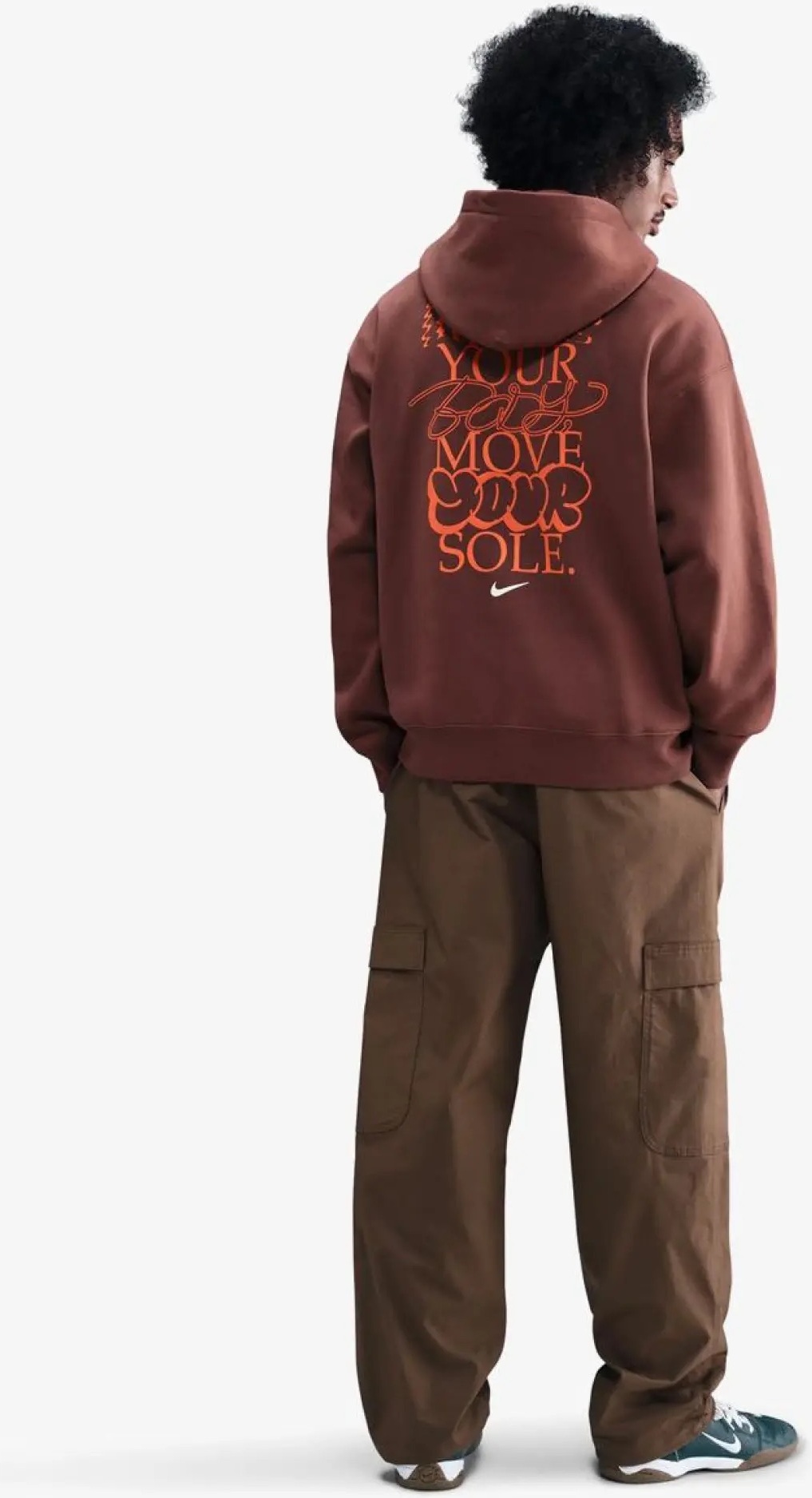 Толстовка чоловіча NIKE M NK SOLO SW FLC IH4293-218, L — фото 6