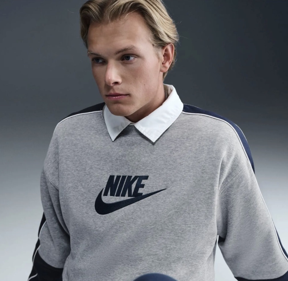 Чоловіча толстовка NIKE M NK CLUB FLEECE TOP CLCTN HV1471-063, L — фото 7