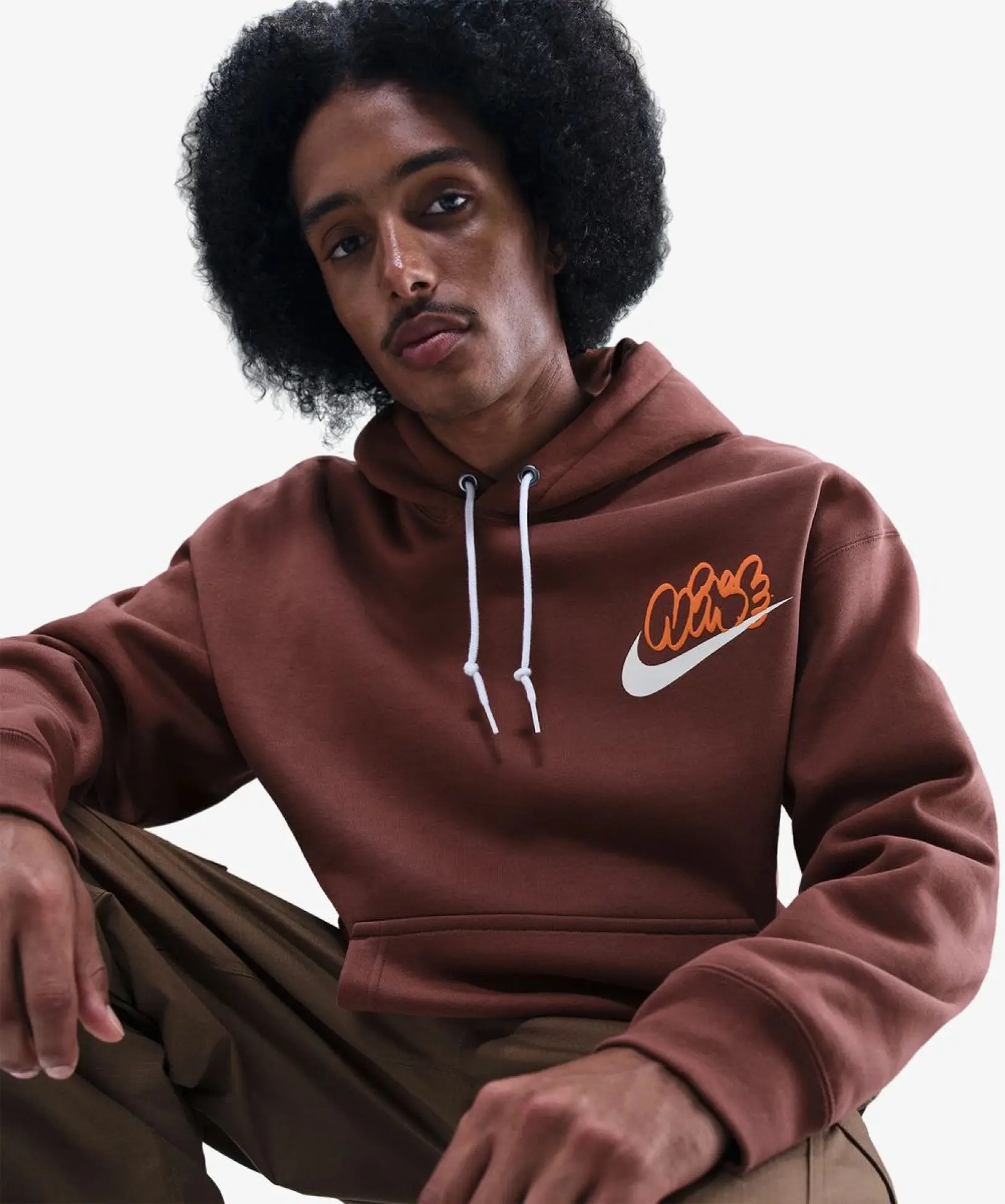 Толстовка чоловіча NIKE M NK SOLO SW FLC IH4293-218, L — фото 4