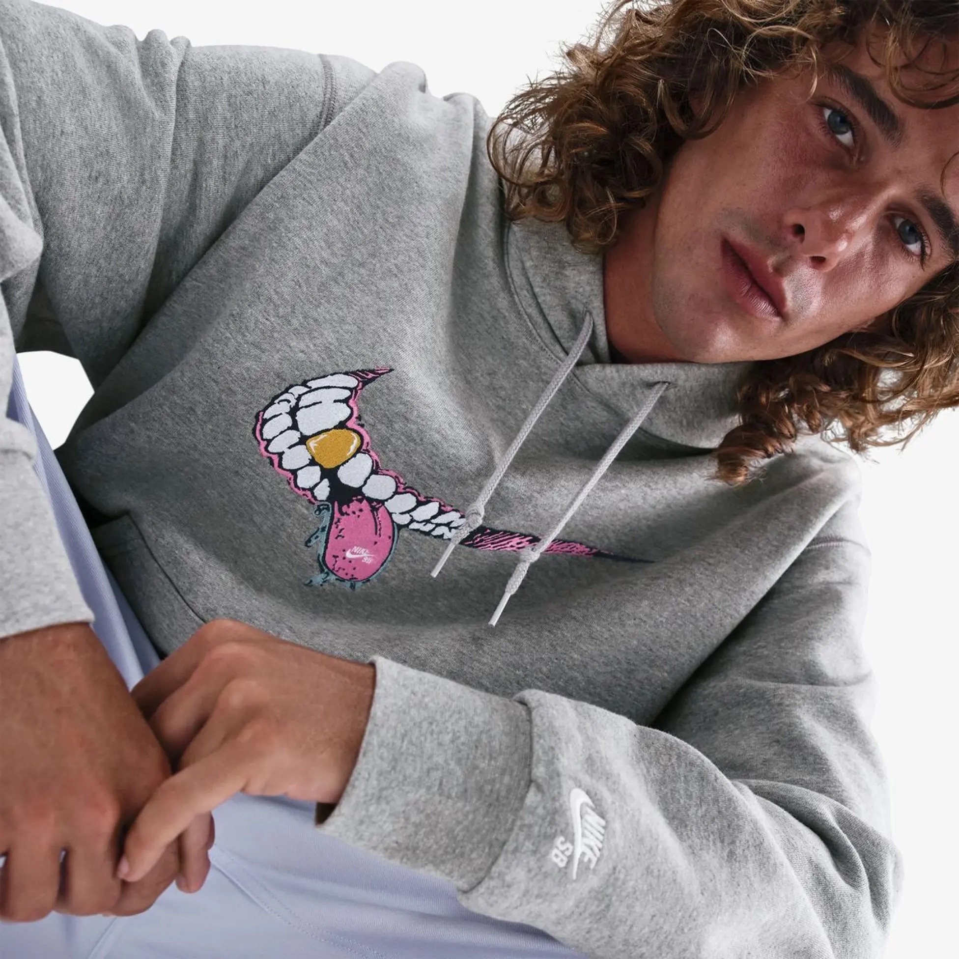 Чоловіча толстовка NIKE SB U PO HD BB SWOOSH GRILL HV0249-063, 2XL — фото 4
