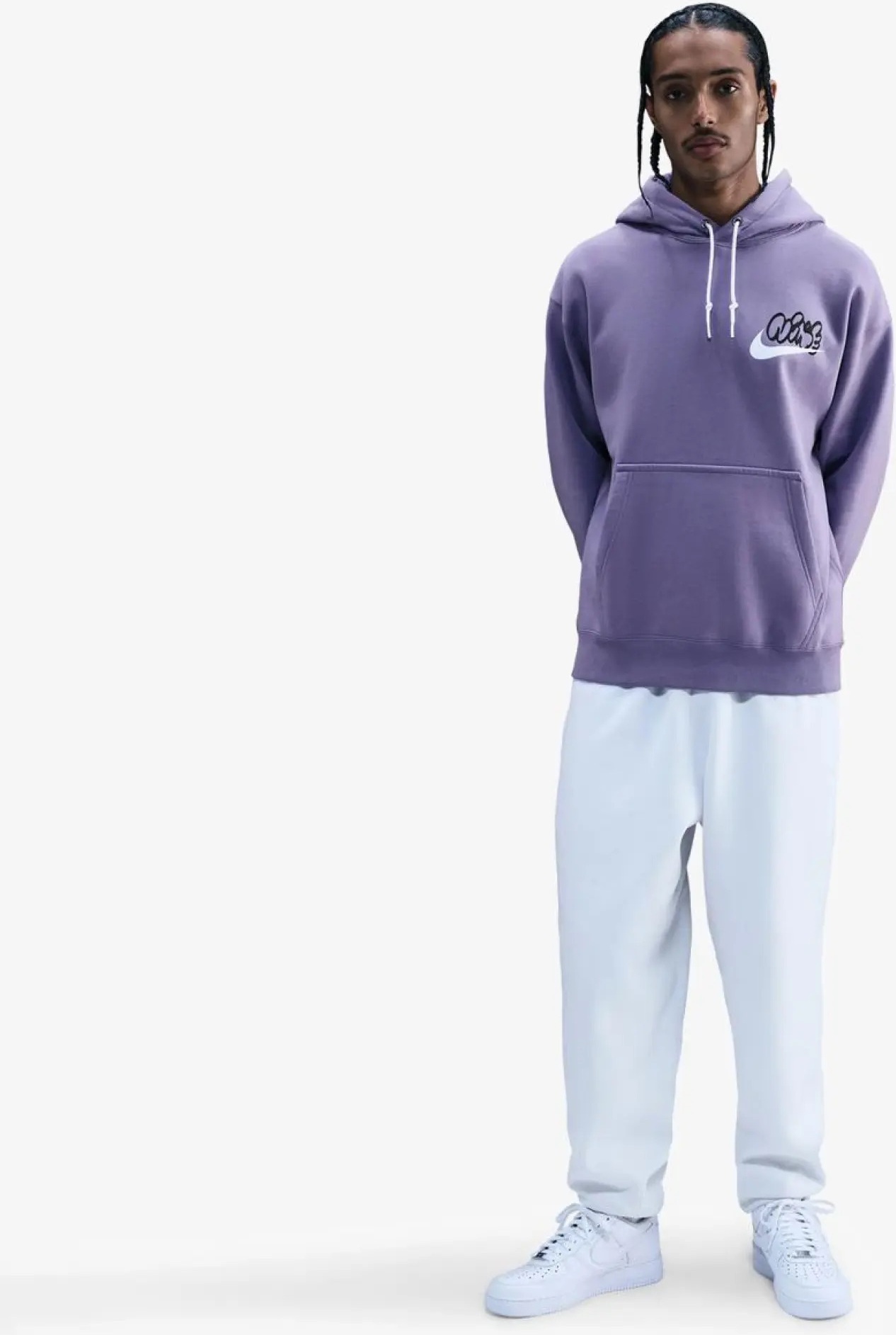 Худі чоловіче Nike Solo Violet — фото 5