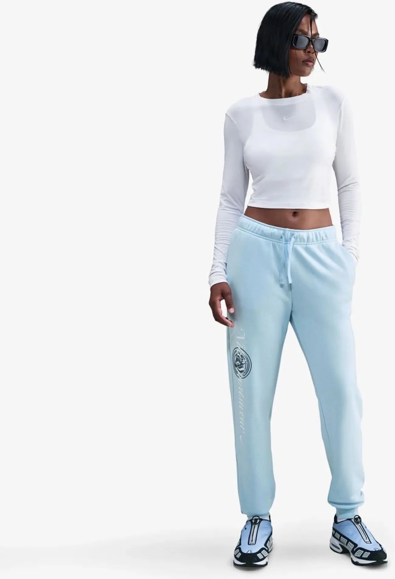 Штани жіночі NIKE W NSW CLUB FLC GX STD PANT HV2346-441, L — фото 4