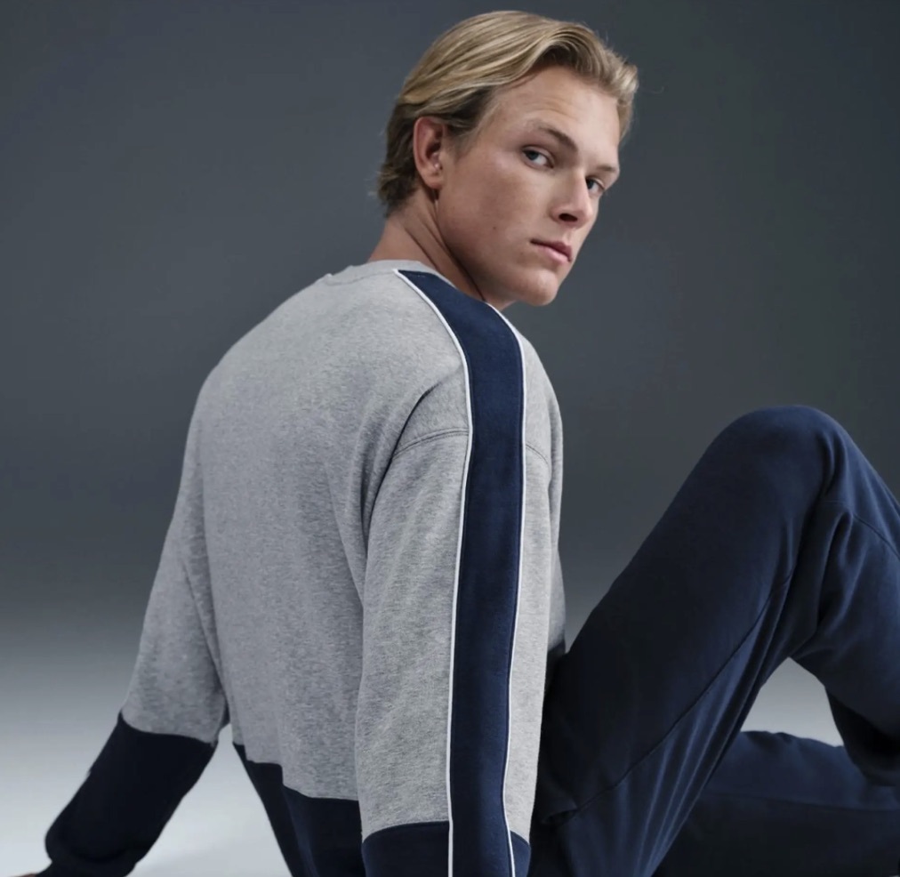 Чоловіча толстовка NIKE M NK CLUB FLEECE TOP CLCTN HV1471-063, L — фото 6