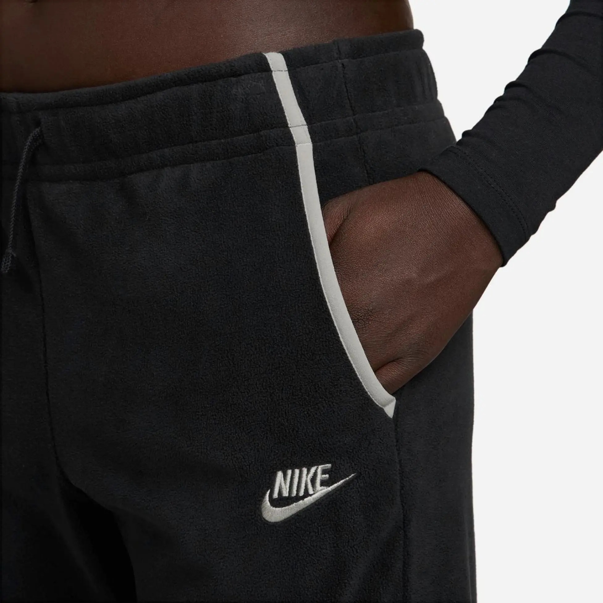 Штани жіночі NIKE W NSW CLUB FLC CZY MR WIDE PNT HV2727-010, L — фото 4