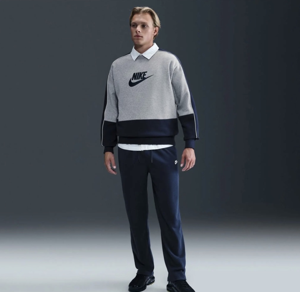 Чоловіча толстовка NIKE M NK CLUB FLEECE TOP CLCTN HV1471-063, L — фото 8