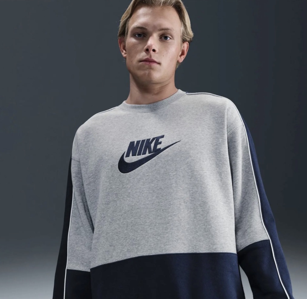 Чоловіча толстовка NIKE M NK CLUB FLEECE TOP CLCTN HV1471-063, L — фото 5