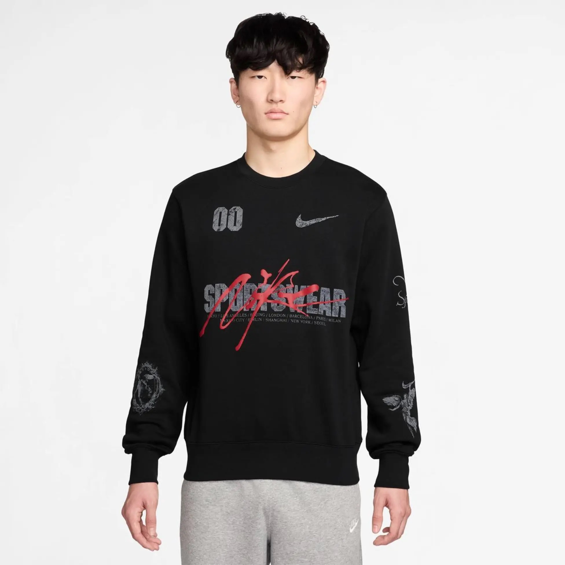 Чоловіча толстовка NIKE M NK CLUB CARGO IF1765-010, S — фото 2