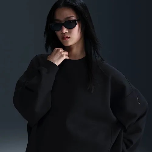 Толстовка жіноча NIKE W NK 24.7 Dri-FIT CREW SOFT KNIT HQ8193-010 — фото 2