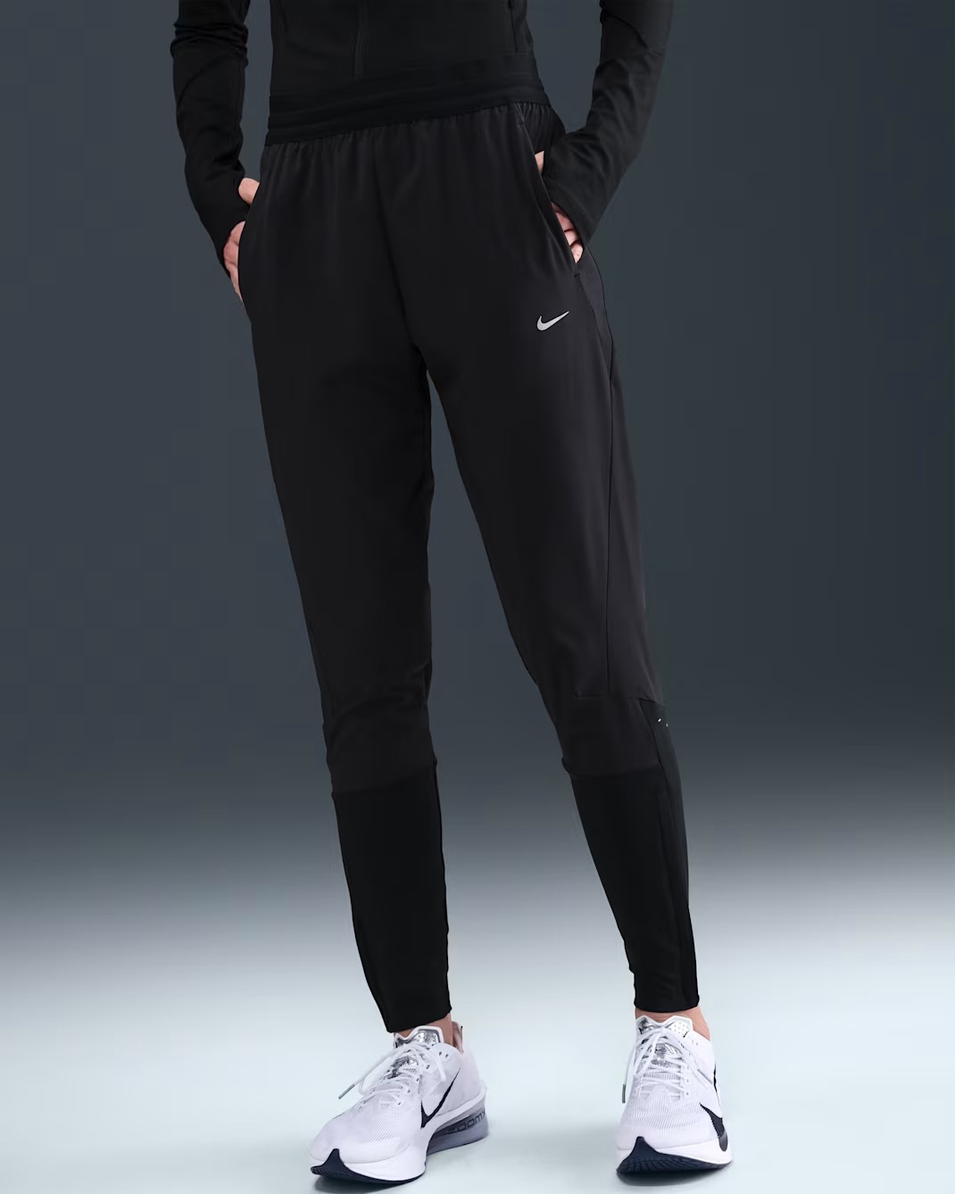 Жіночі штани NIKE W NK SWIFT DF MR PANT HV6088-010, M — фото 3