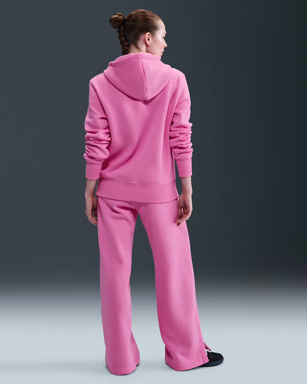 Штани жіночі NIKE W NSW PHNX FLC HR PANT WIDE 2 IH1011-675, L — фото 5