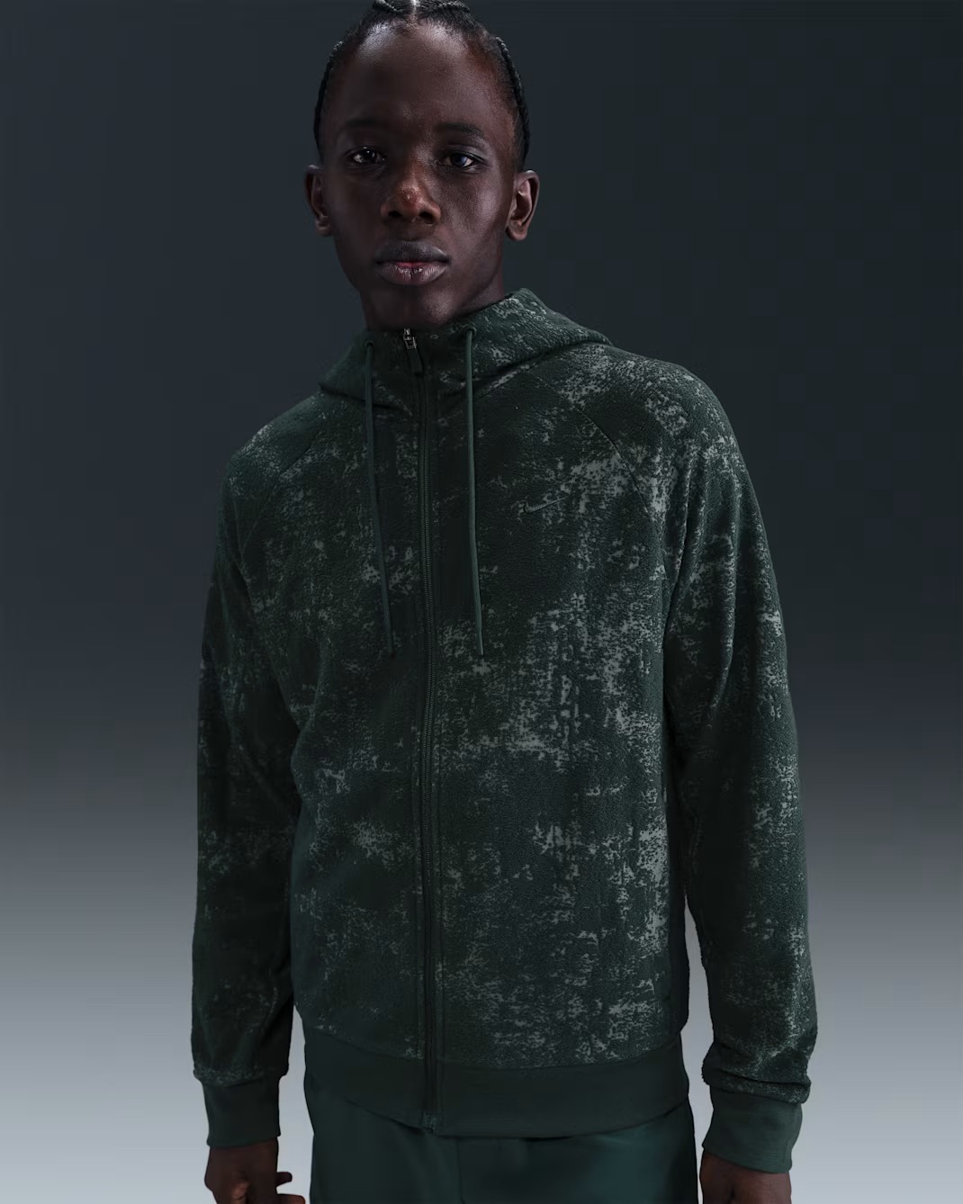 Толстовка чоловіча Nike Primary Jcqrd Green — фото 2