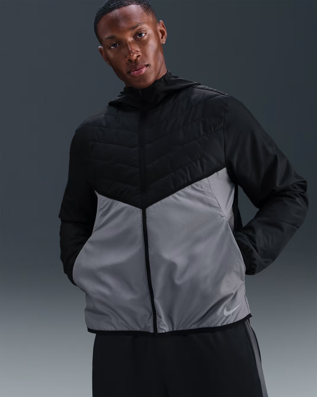 Чоловіча вітровка NIKE M NK TF SYNFL RPL JKT IM6583-010, L — фото 2