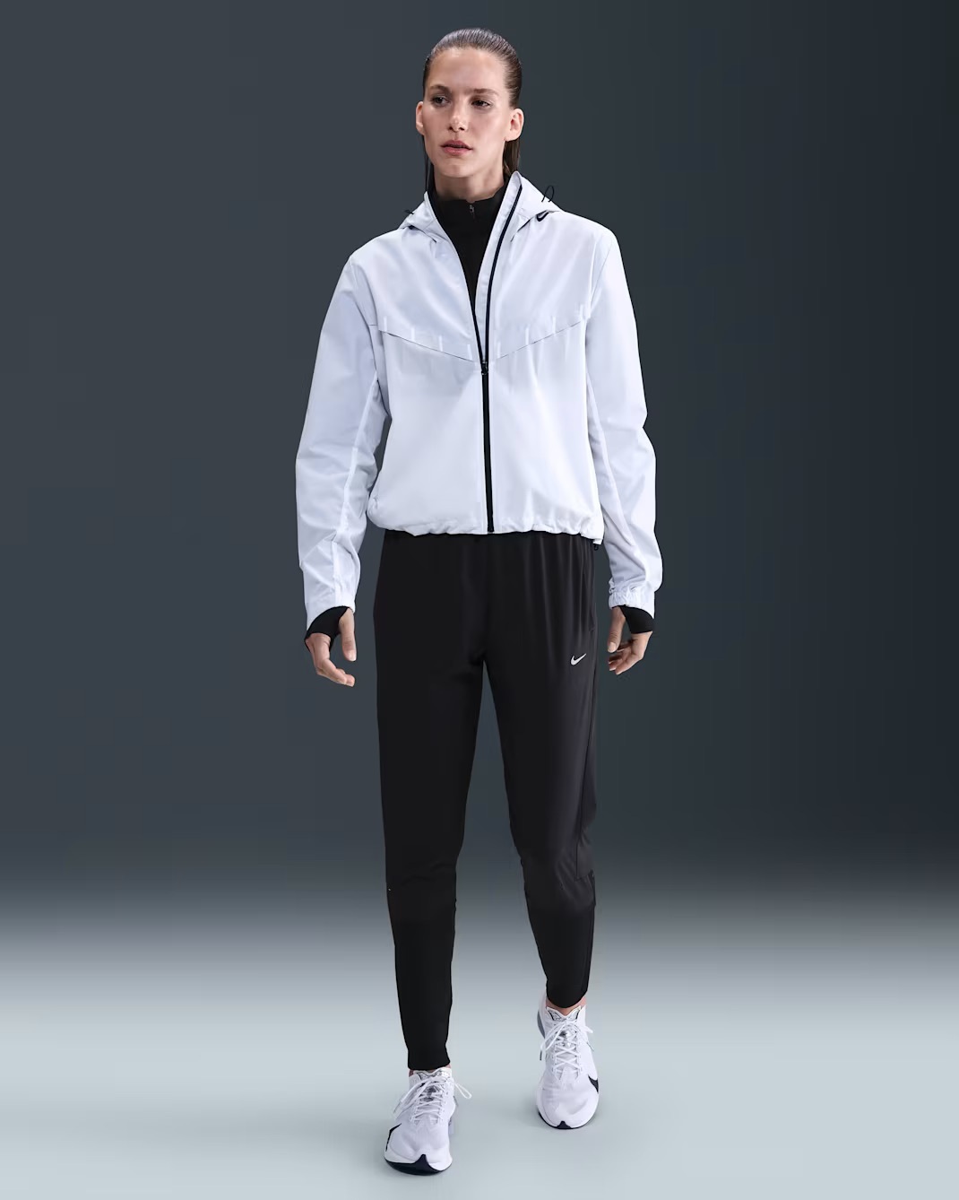 Жіночі штани NIKE W NK SWIFT DF MR PANT HV6088-010, M — фото 2