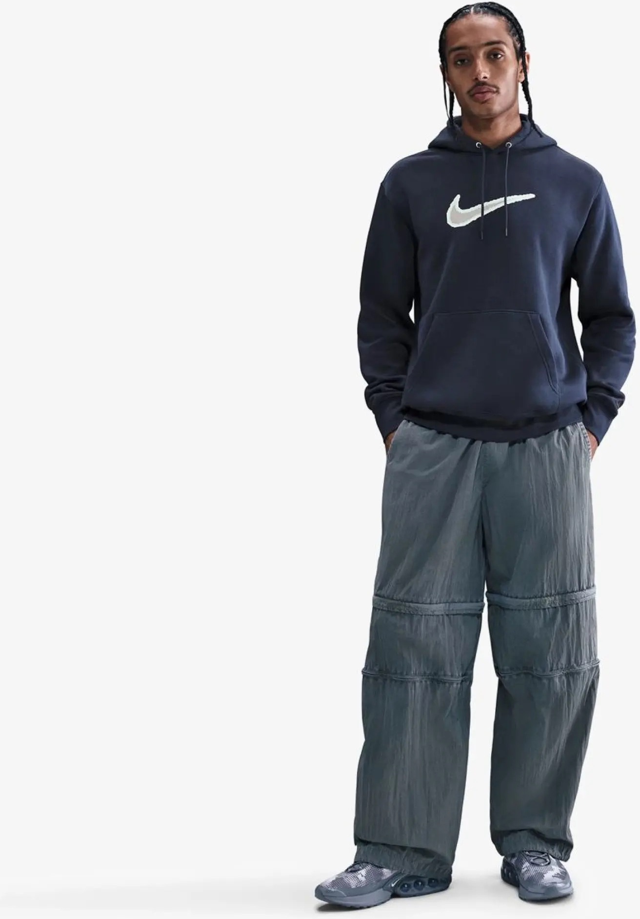 Чоловіча толстовка NIKE M NK CLUB BB HDY NEO VARSITY HV0854-451, L — фото 5